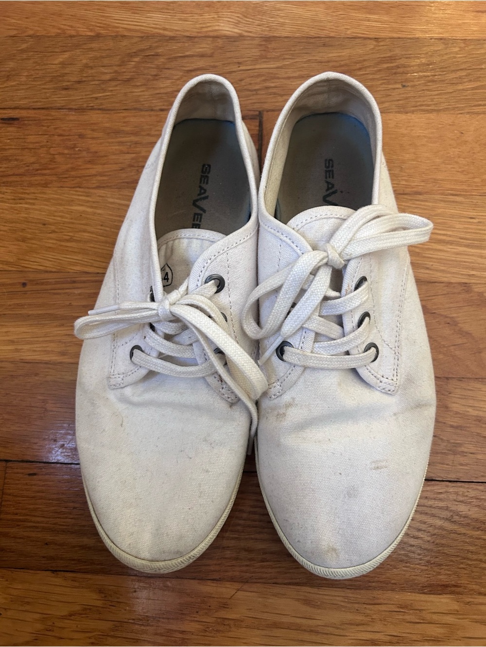 SeaVees Sixty Six Sneaker Classic Canvas White
